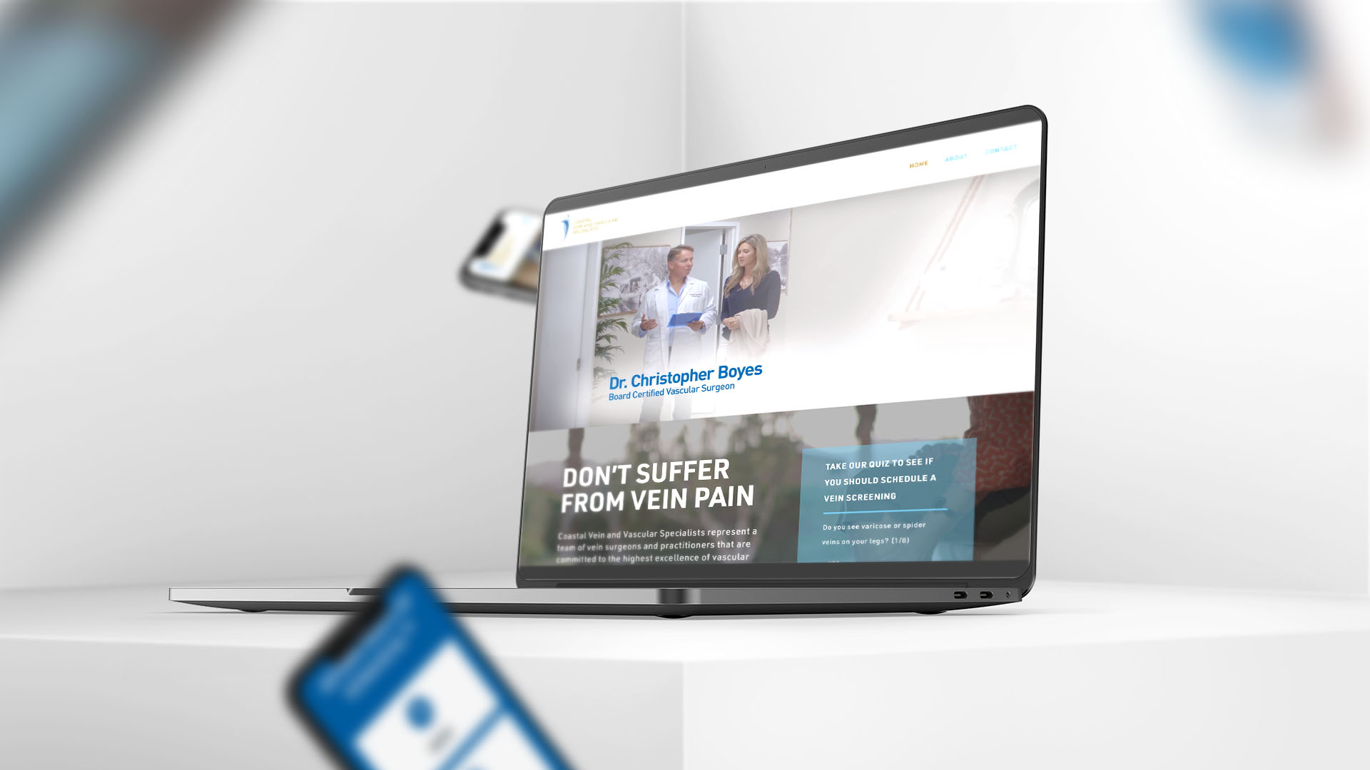 Coastal Vascular responsive website