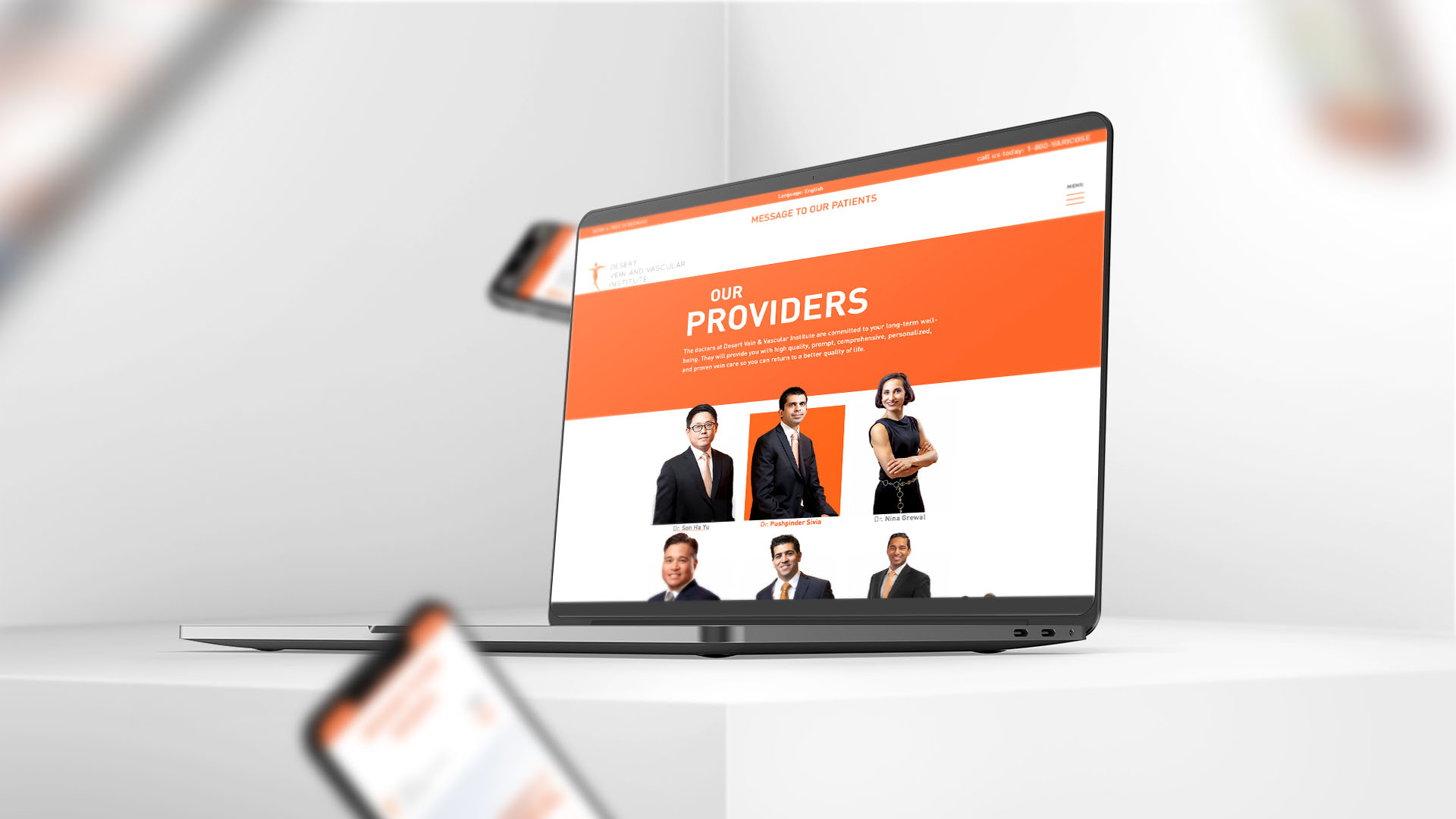 DVVI responsive website